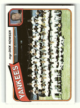 1980 Topps Base Set #424 Dick Howser