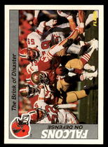 1988 Fleer Team Action #40 Falcons
