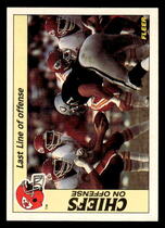 1988 Fleer Team Action #11 Chiefs