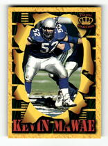 1996 Pacific Invincible Smash Mouth #SM165 Mevin Mawae