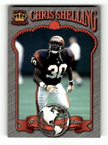 1996 Pacific Crown Royale NFL Regime #4 Chris Snelling