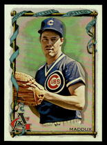 2023 Topps Allen & Ginter Silver Portrait Hot Box #160 Greg Maddux