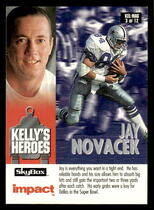 1993 SkyBox Impact Kelly/Magic #3 Keith Jackson|Jay Novacek