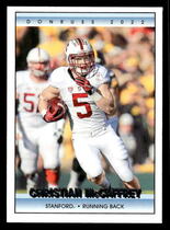 2022 Panini Chronicles Draft Picks Donruss Retro #4 Christian Mccaffrey