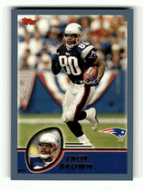 2003 Topps Base Set #212 Troy Brown