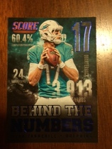 2014 Score Behind the Numbers Blue #BN16 Ryan Tannehill