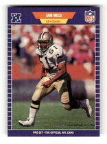 1989 Pro Set Base Set #274 Sam Mills