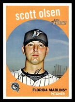 2008 Topps Heritage High Numbers #624 Scott Olsen