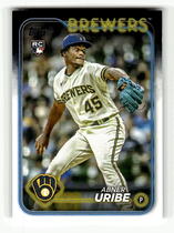 2024 Topps Base Set #310 Abner Uribe