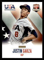 2014 Panini USA #18 Justin Garza