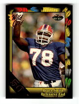 1991 Wild Card 50 Stripe #156 Bruce Smith