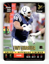 1995 Donruss Red Zone #136 Tony Siragusa