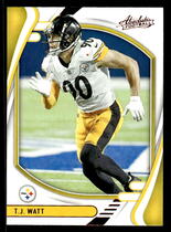 2021 Panini Absolute Retail Red #95 T.J. Watt