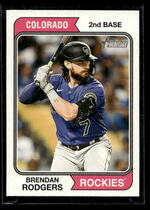 2023 Topps Heritage #487 Brendan Rodgers