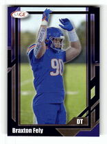 2026 SAGE Purple #3 Braxton Fely