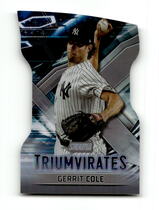 2023 Stadium Club Triumvirates #T-6 Gerrit Cole