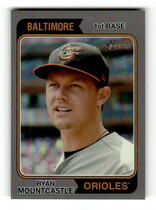 2023 Topps Heritage High Number Chrome Refractor #670 Ryan Mountcastle