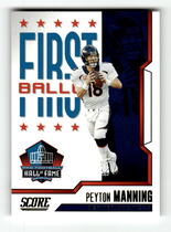 2023 Score First Ballot Gold #6 Peyton Manning
