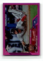 2023 Topps Chrome Update Pink Refractor #USC37 Orlando Arcia