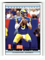 2022 Donruss Retro 1992 #7 Matthew Stafford