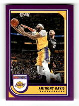 2022 Panini NBA Hoops Purple #171 Anthony Davis