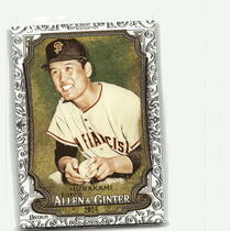 2024 Topps Allen & Ginter Foil Filagree #172 Masanori Murakami