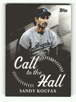 2025 Topps Call to the Hall #CTH-13 Sandy Koufax
