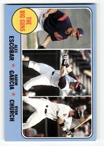 2003 Team Issue Cleveland Indians Tribe Future Classics Series #101 Alex Escobar|Karim Garcia|Ryan Church