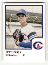 1986 ProCards Columbus Clippers #19 Jeff Pries