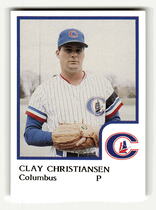 1986 ProCards Columbus Clippers #3 Clay Christiansen