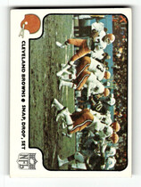 1977 Fleer Team Action #7 Cleveland Browns