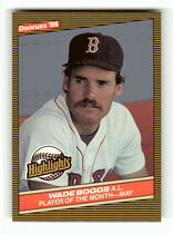 1986 Donruss Highlights #13 Wade Boggs