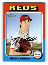 2024 Topps Heritage High Number #707 Nick Lodolo