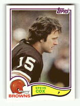 1982 Topps Base Set #59 Steve Cox