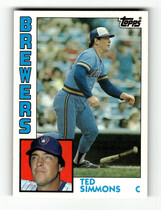 1984 Topps Base Set #630 Ted Simmons