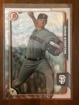 2015 Bowman Prospects Silver Ice #BP54 Chris Stratton