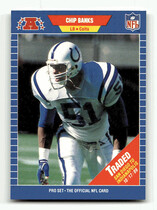 1989 Pro Set Base Set #558 Chip Banks
