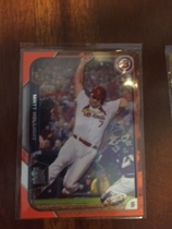 2015 Bowman Orange #16 Matt Holliday