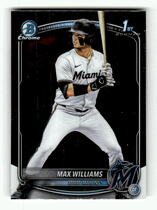 2025 Bowman Chrome Draft #BDC-68 Max Williams