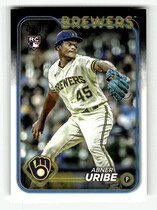 2024 Topps Base Set #310 Abner Uribe
