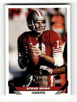 1993 Topps Base Set #383 Steve Bono