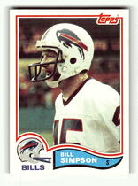 1982 Topps Base Set #34 Bill Simpson