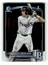 2025 Bowman Chrome Draft #BDC-7 Taitn Gray