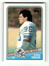 1988 Topps Base Set #380 Dennis Gibson