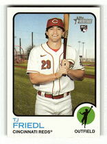 2022 Topps Heritage #98 Tj Friedl