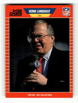 1989 Pro Set Announcers #21 Verne Lundquist