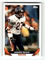 1993 Topps Base Set #523 Shaun Gayle