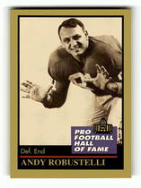 1991 ENOR Pro Football HOF #121 Andy Robustelli