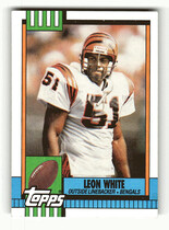 1990 Topps Base Set #267 Leon White