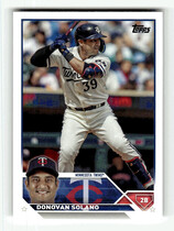2023 Topps Update #US106 Donovan Solano